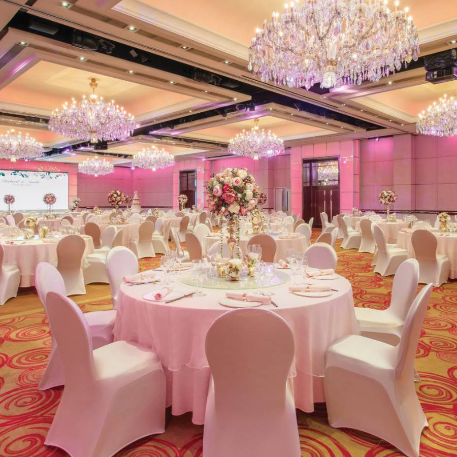 Ballroom with blossom theme